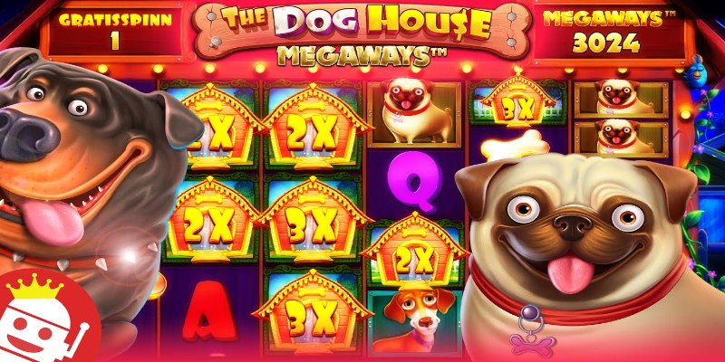 The Dog House Megaways 8KBET - Đại Tiệc Sân Sau Cực Đã